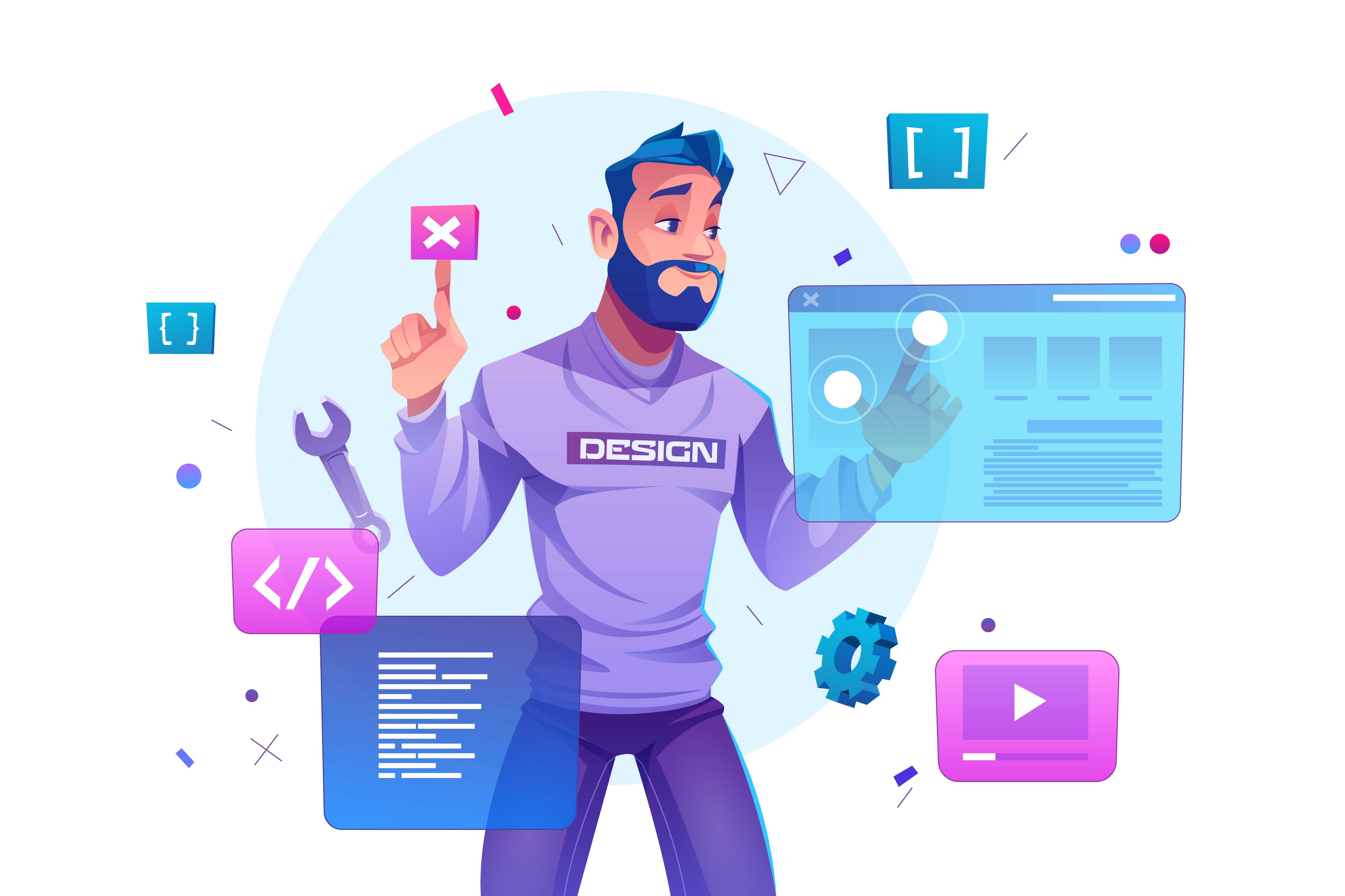 Developer Illustration